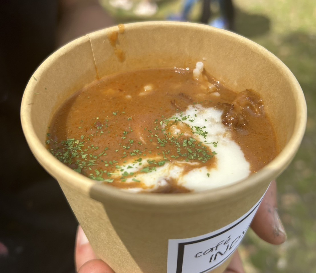 なやまっち夏至カレーイベント