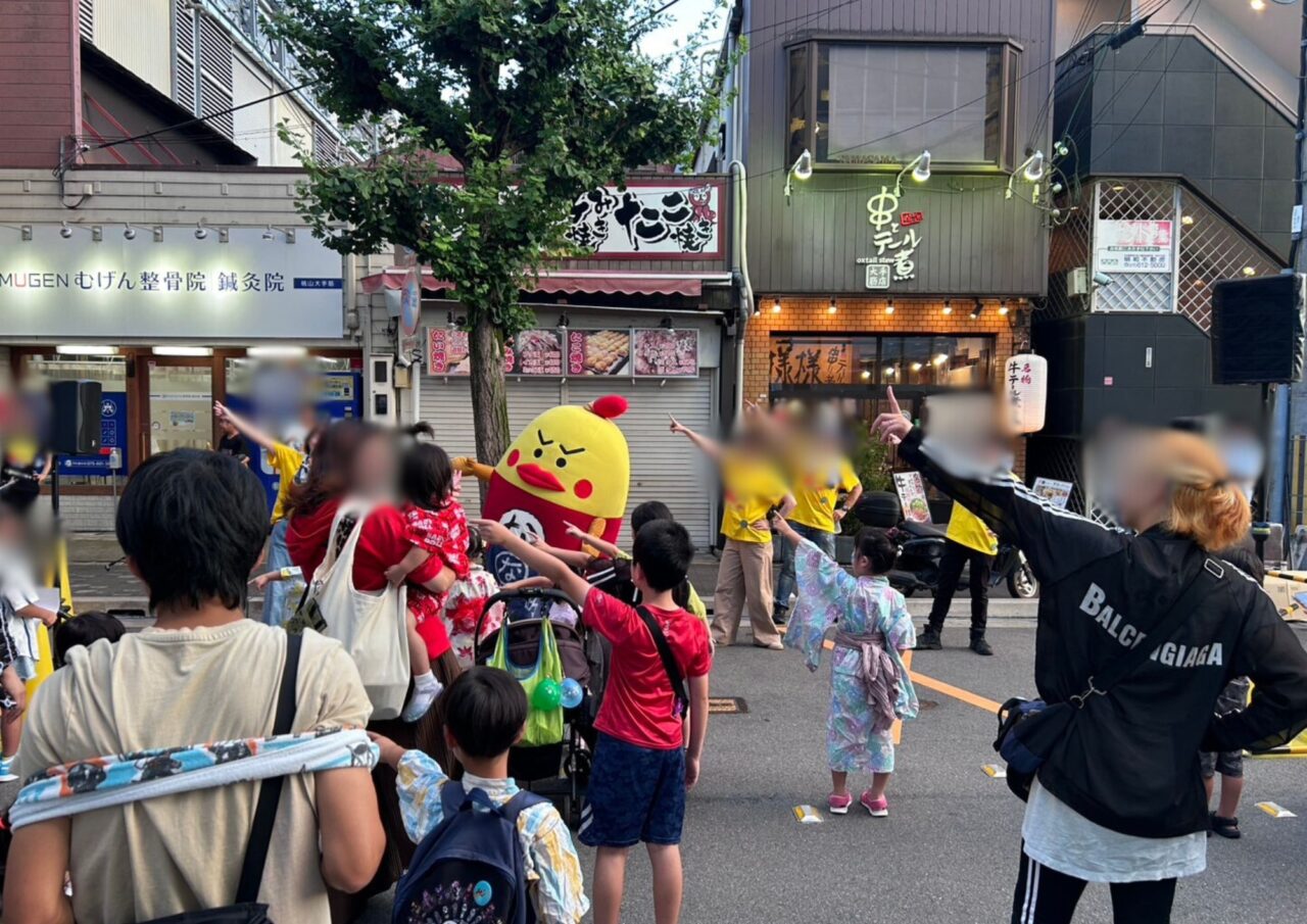 夏の夜市