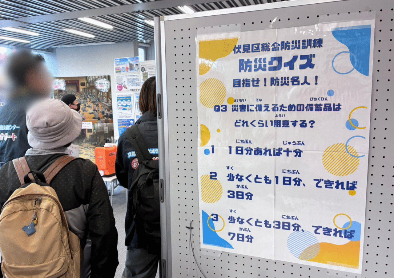 伏見区総合防災訓練