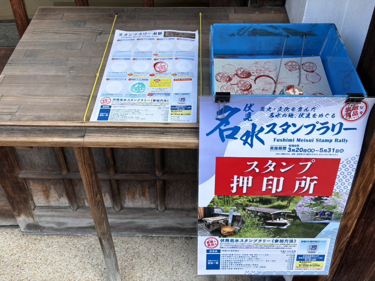 伏見名水スタンプラリー